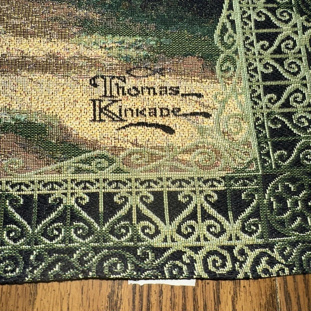 Thomas Kinkade Tapestry Painter Of Light Wall hanging 39